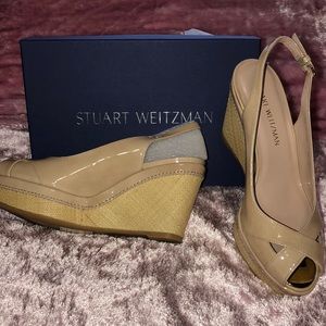 Stuart Weitzman Peep toe Wedge